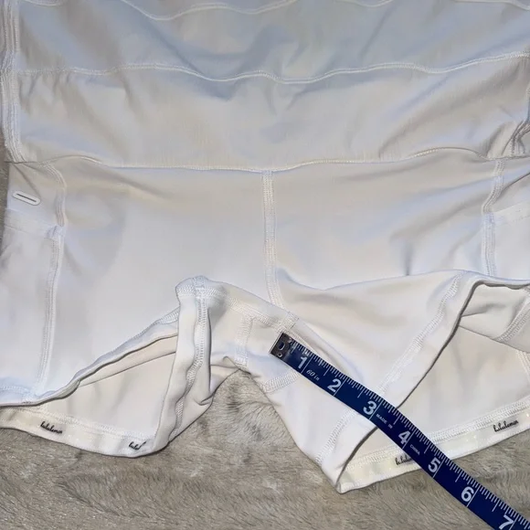 Lululemon Pace Rival Skirt (Tall) * 4-way Stretch in White Size 8 Tall - Picture 9 of 14